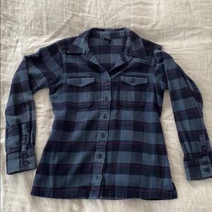 Patagonia organic cotton flannel shirt